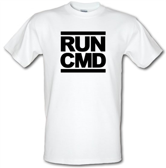 RUN CMD t-shirts