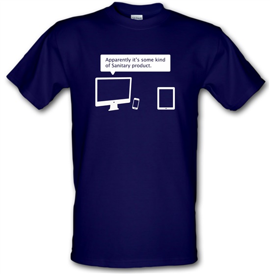 Apparently It's Some Kind Of Sanitary Product t-shirts