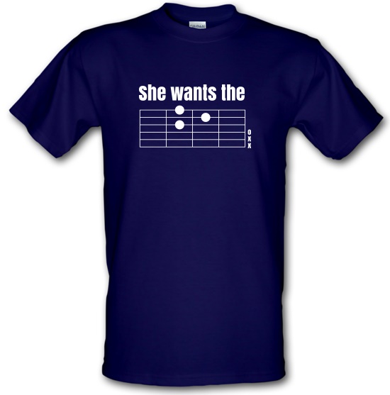 She Wants The D t-shirts