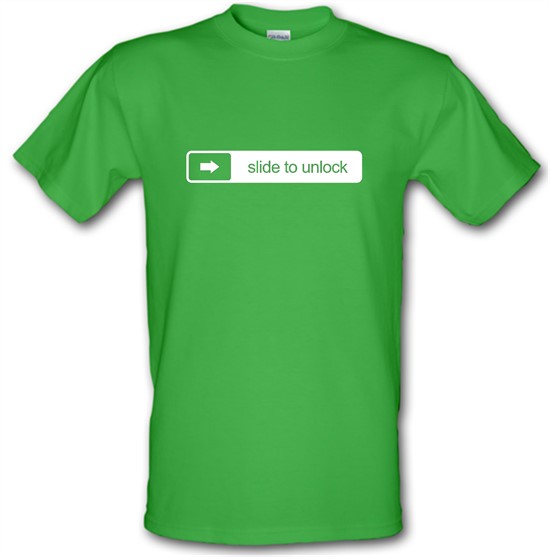 Slide To Unlock t-shirts