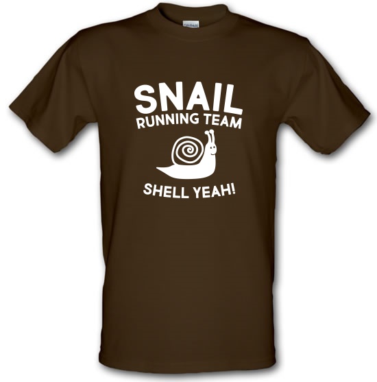 Snail Running Team t-shirts