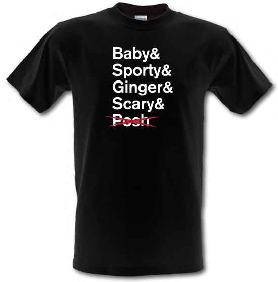 Spice Girls List t-shirts