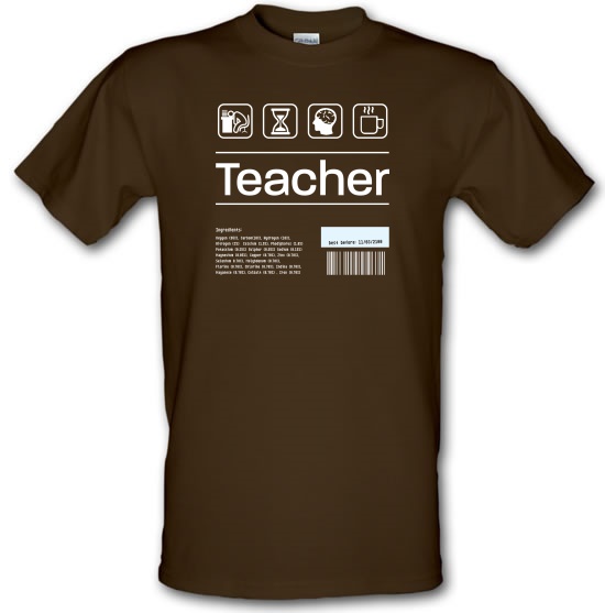 Teacher Ingredients t-shirts