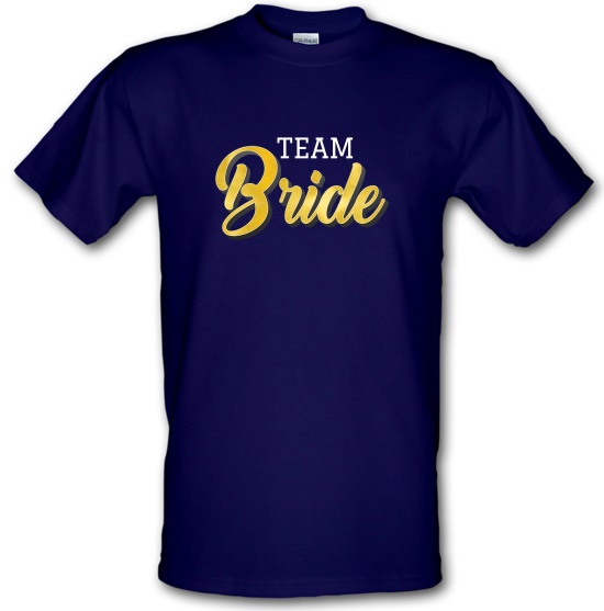 Team Bride t-shirts
