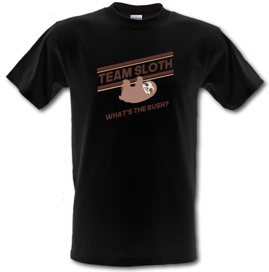Team Sloth t-shirts