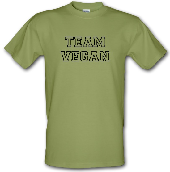 Team Vegan t-shirts