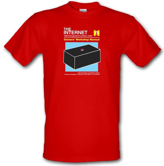 The Internet Owners Manual t-shirts