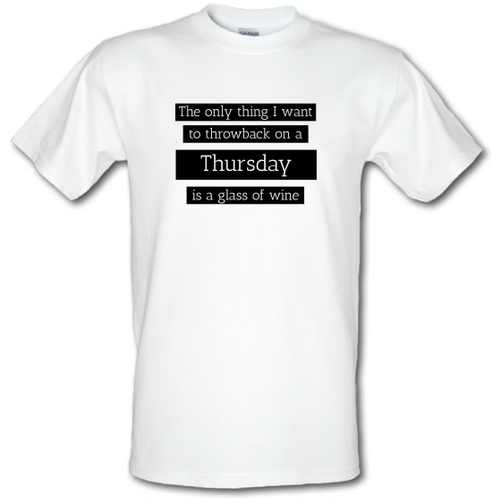 Throwback Thursday t-shirts