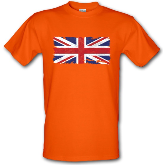 United Kingdom Flag Union Jack Grunge t-shirts