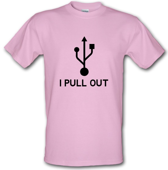 USB I Pull Out t-shirts