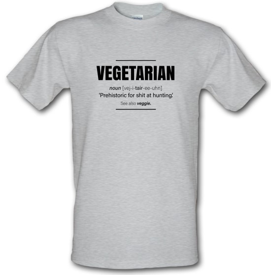 Vegetarian Definition t-shirts