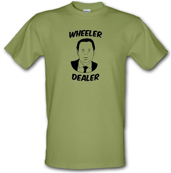 Harry Redknapp Wheeler Dealer t-shirts