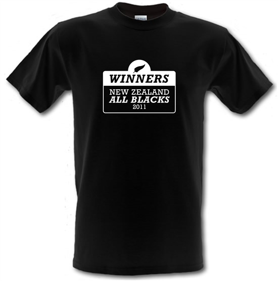 Winners New Zealand All Blacks t-shirts