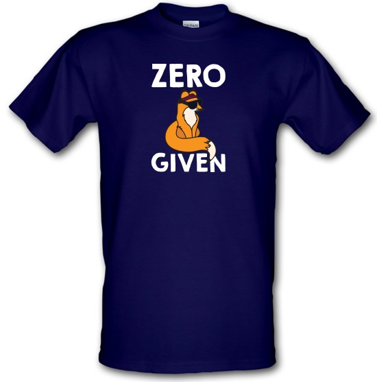 Zero Fox Given t-shirts
