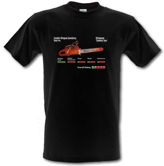 Zombie Smokey Saw t-shirts