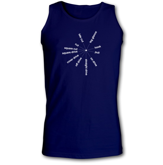 Cricket Batting angles cheat sheet Vests