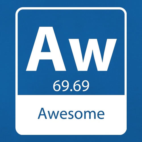 Awesome Element t-shirts