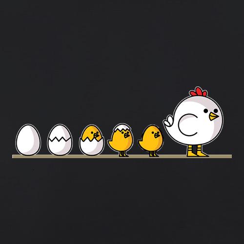 Evolution Of Chicken t-shirts