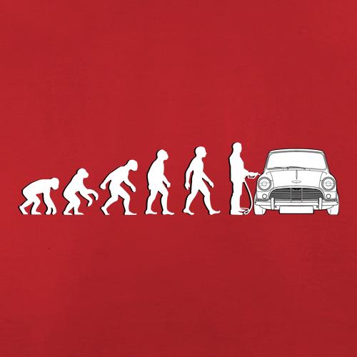 Evolution Of Man Austin Cooper Driver t-shirts
