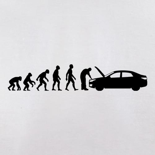 Evolution Of Man Car Mechanic t-shirts