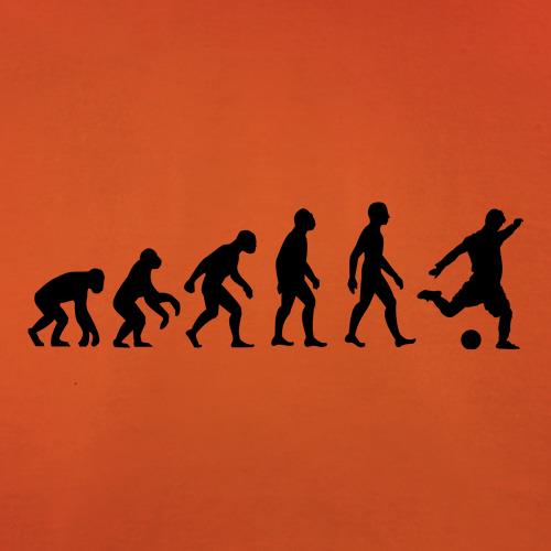 Evolution of Man Football t-shirts