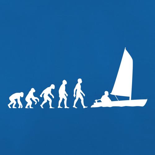 Evolution of Man Sailing t-shirts