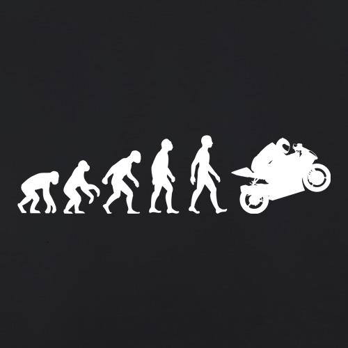 Evolution of Man Superbike t-shirts
