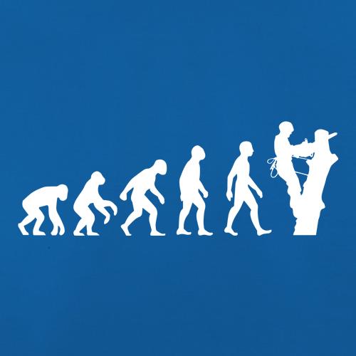 Evolution Of Man Tree Surgeon t-shirts