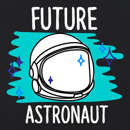 Future Astronaut t-shirts