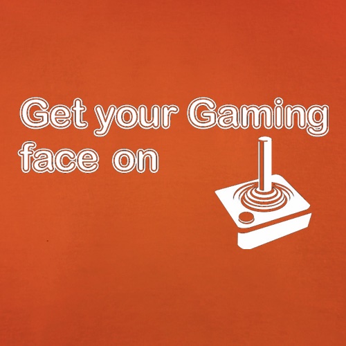 Get Your Gaming Face On t-shirts