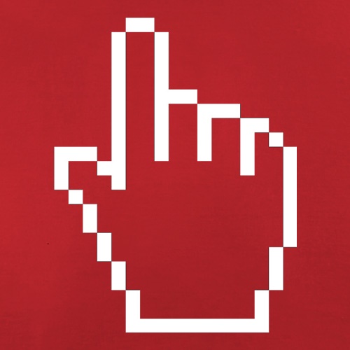Hand Pointer t-shirts
