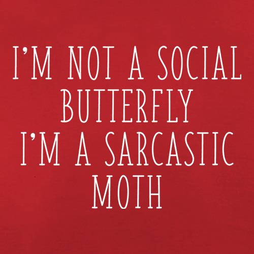 I'm Not A Social Butterfly t-shirts