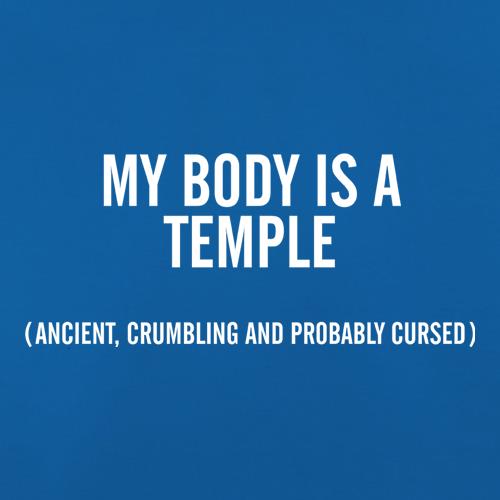 My Body Is An Ancient Temple t-shirts