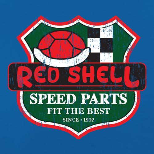 Red Shell Parts t-shirts