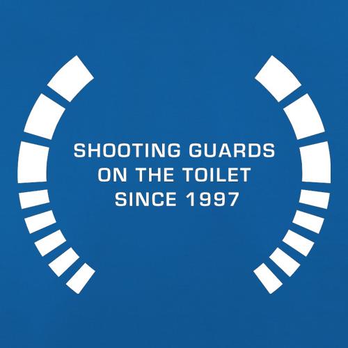 Shooting Guards On The Toilet Since 1997 t-shirts