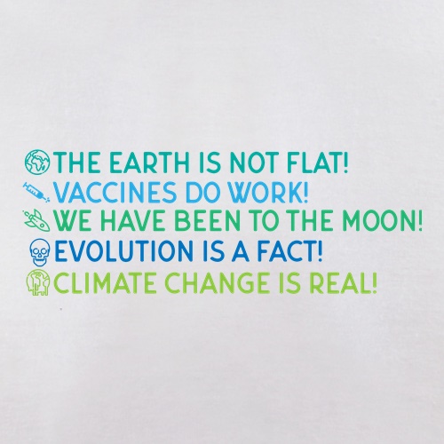 The Earth Is Not Flat t-shirts