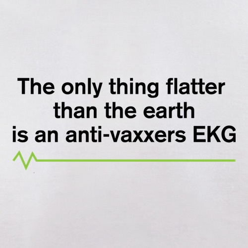 The Only Thing Flatter Than The Earth t-shirts