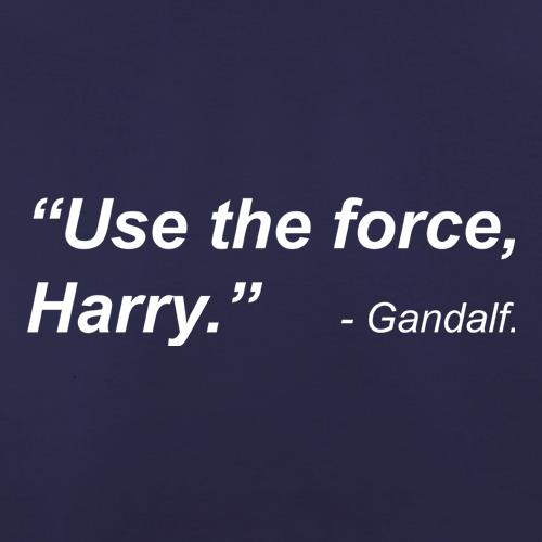 Use The Force Harry t-shirts