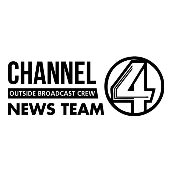 Anchorman - channel 4 outside broadcast t-shirts