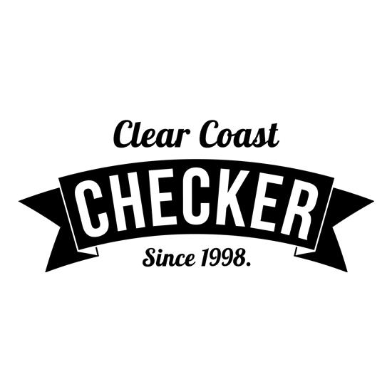 Clear Coast Checker t-shirts