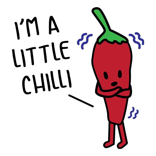 I'm A Little Chilli t-shirts