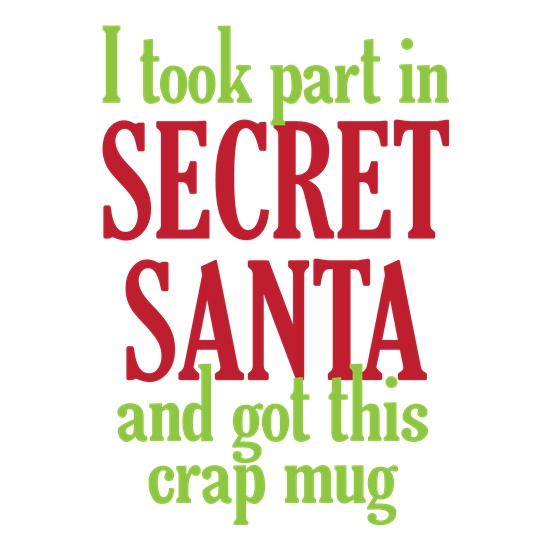 I Took part in secret santa and got this Crap Mug t-shirts