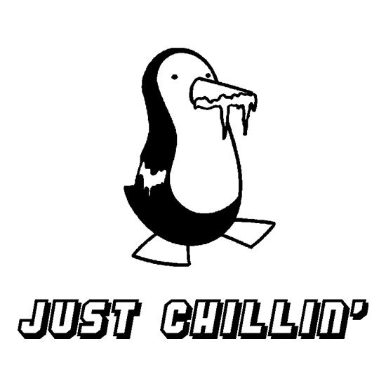 Just Chillin' t-shirts