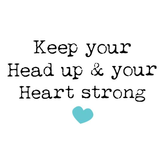 Keep Your Head Up t-shirts