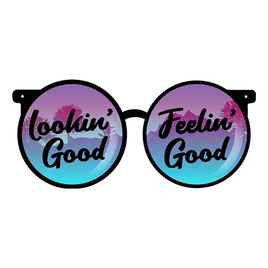 Lookin' Good, Feelin' Good t-shirts