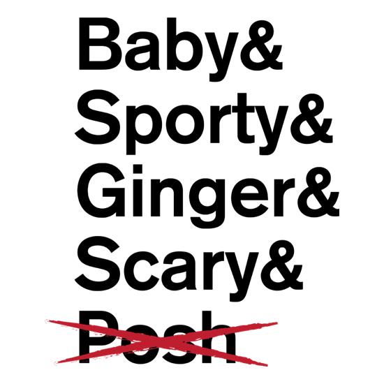 Spice Girls List t-shirts