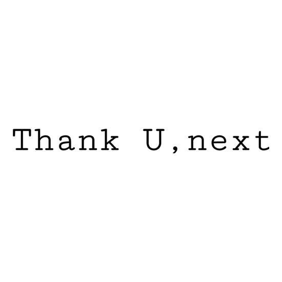 Thank U, Next t-shirts