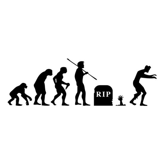 Zombie Evolution t-shirts