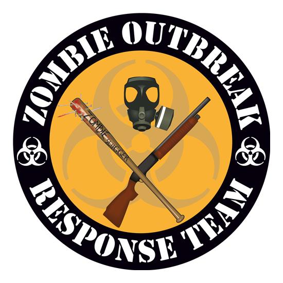 Zombie Outbreak Response Team t-shirts