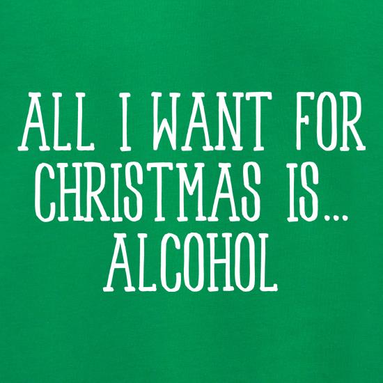 All I Want For Christmas Is Alcohol Jumpers